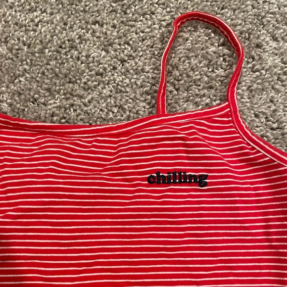 Stripped cami crop top - Picture 3 of 4